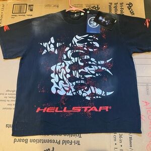 Hellstar Black Graphic Men's Tee